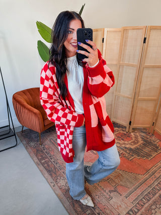 Check Mate Cardigan
