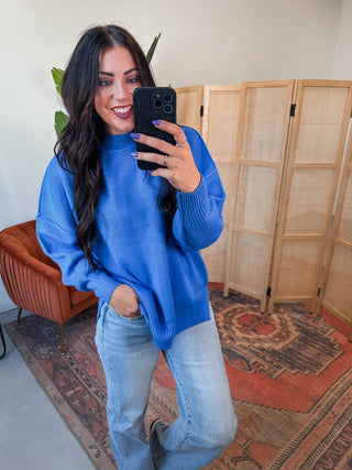 Hannah Sweater-Blue