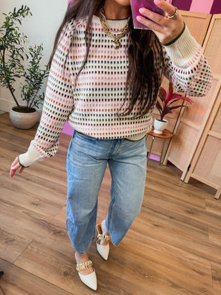 Charlotte High Rise Barrel Denim