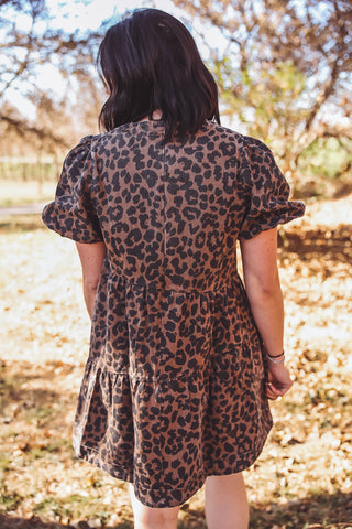 Bailey Leopard Mini Dress