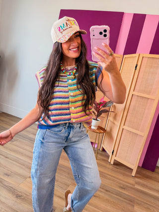 Color Crush Sweater Vest