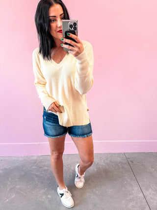 Mallory Waffle Knit Sweater