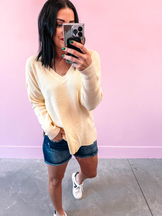 Mallory Waffle Knit Sweater