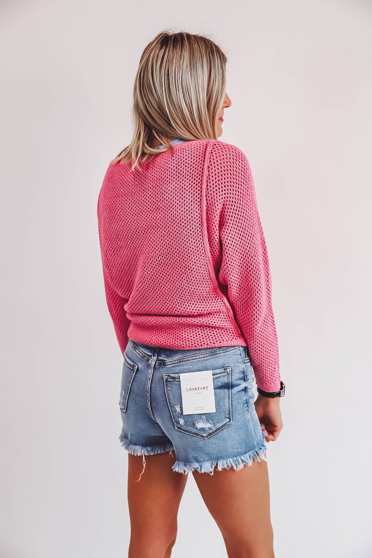 Sara Sweater-Pink
