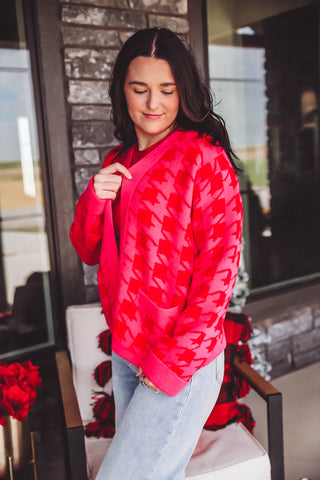 Candy Cane Lane Cardigan