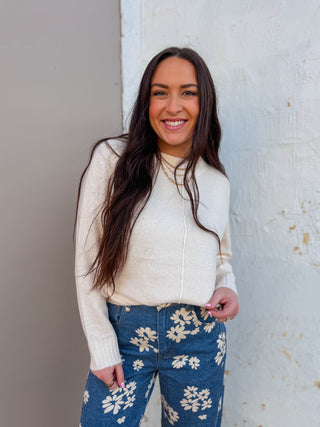 Louise Sweater-Oatmeal