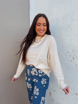Louise Sweater-Oatmeal