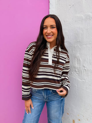 Alex Striped Top