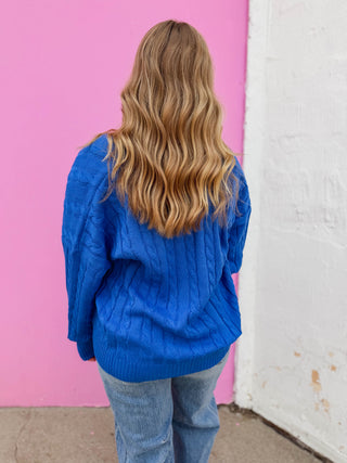 Francesca Cable Knit Cardigan