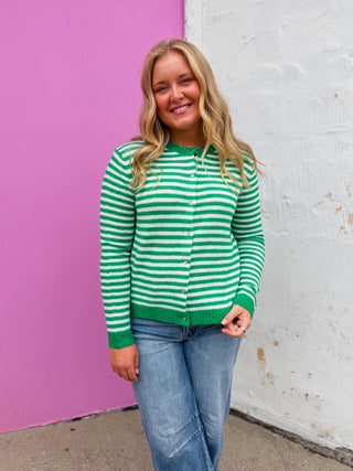 Scout Striped Cardigan