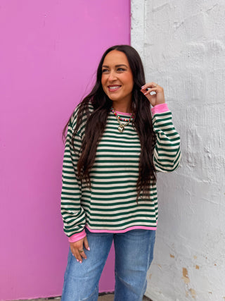 Aspen Striped Pullover