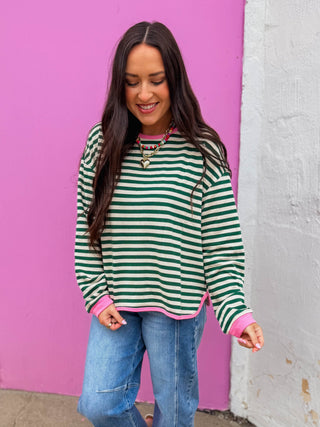 Aspen Striped Pullover