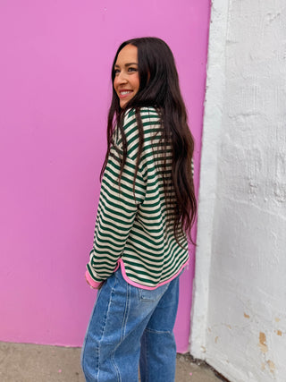Aspen Striped Pullover