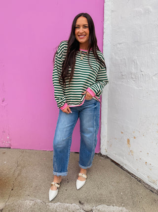 Aspen Striped Pullover