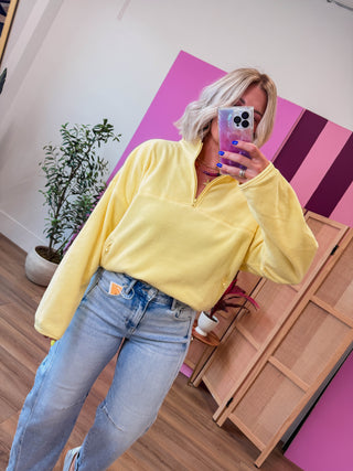 Sophie Fleece Pullover-Daisy