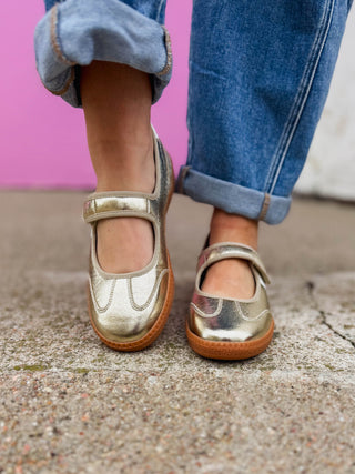 Corkys Calm Down Flats-Gold