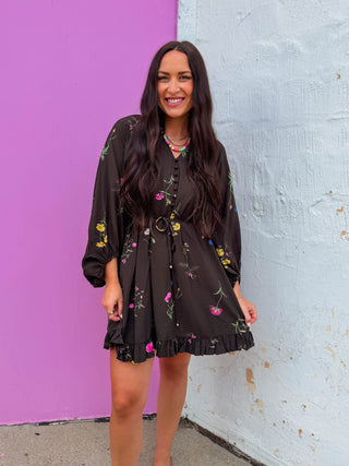 Eve Floral Mini Dress