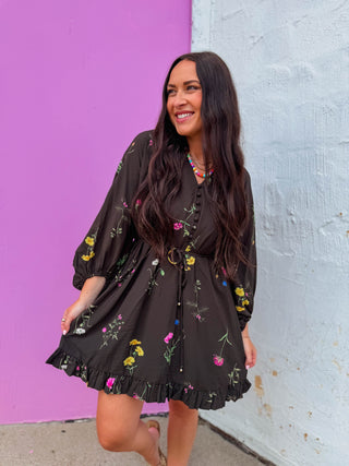 Eve Floral Mini Dress