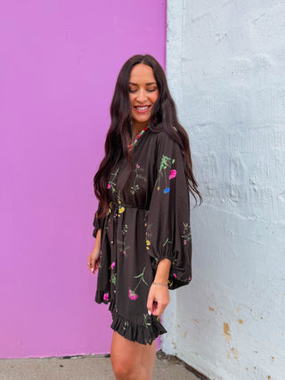 Eve Floral Mini Dress
