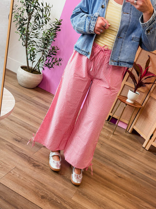 Scottie Gingham Pants