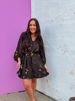 Eve Floral Mini Dress