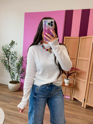 Wren Waffle Knit Top