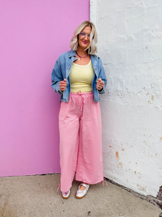 Scottie Gingham Pants