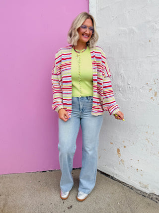 Lauren Button Down Knit Top