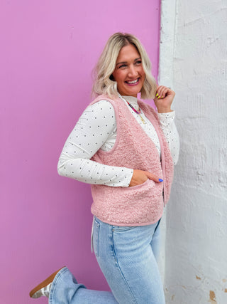 Lottie Sherpa Vest