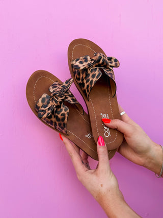 Corky's Too Cute Sandal-Leopard