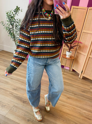 Luca Striped Sweater