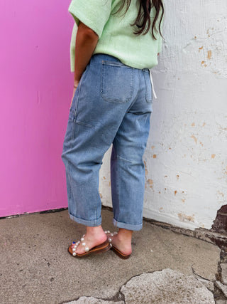 Casual Cool Barrel Denim