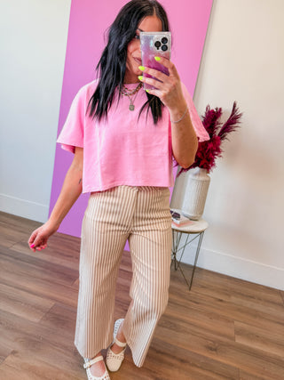 Sophia Cropped Tee