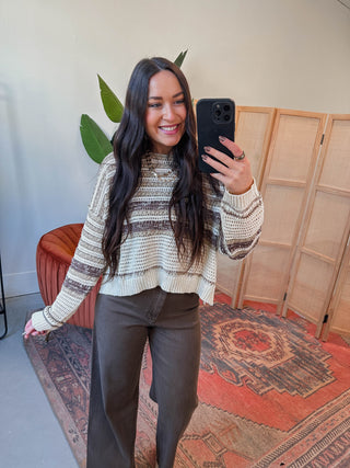 Beckett Sweater-Taupe