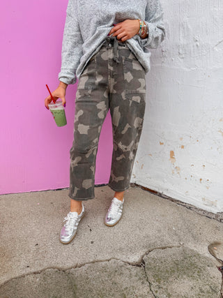 Ace Camo Barrel Pants