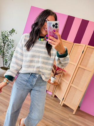 Miles Striped Sweater