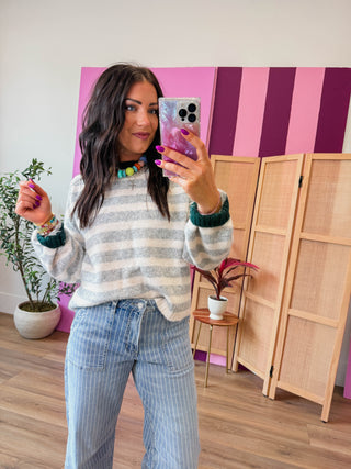 Miles Striped Sweater