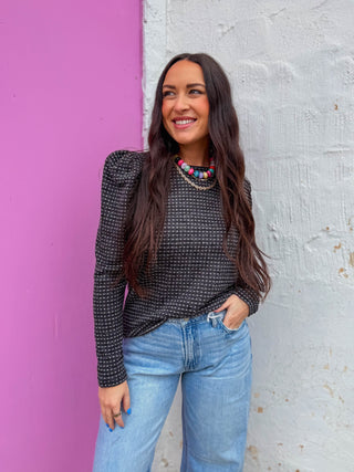 Jillian Top-Black