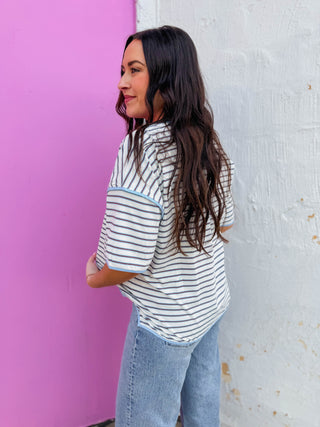 Rowan Striped Tee