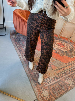 Cierra Leopard Pants