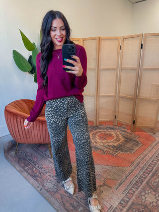 Aiden Leopard Pants
