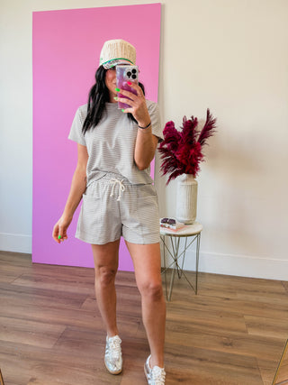 Cloud Stripe Lounge Set
