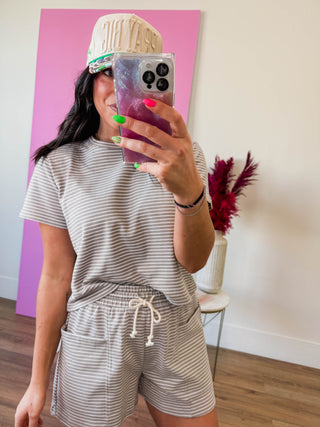Cloud Stripe Lounge Set
