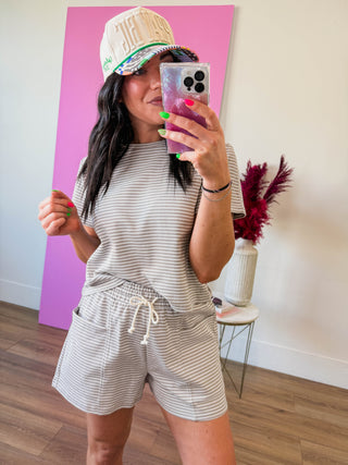 Cloud Stripe Lounge Set