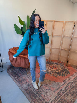 Sophia Sweater-Jade