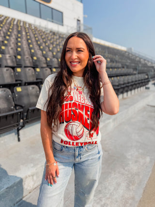 Nebraska Huskers Volleyball Tee