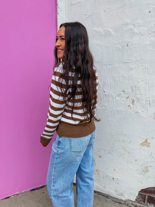 Adler Striped Cardigan