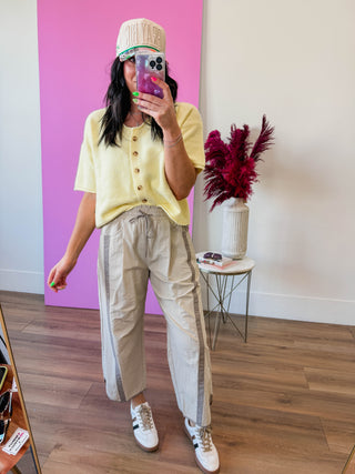 Quinn Sweater-Lemon