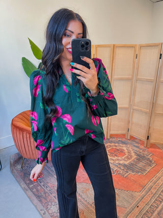 Celeste Floral Top