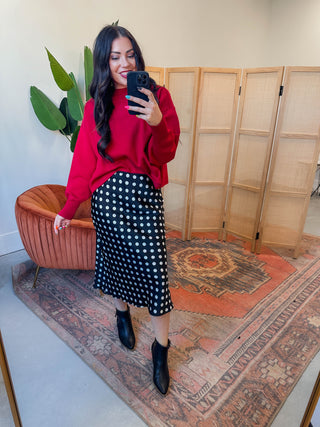 Lola Polka Dot Skirt